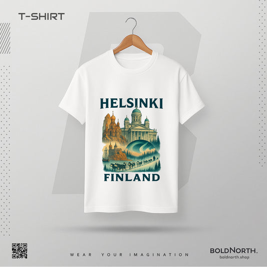 Helsinki Heritage – Finland Journey T Shirt