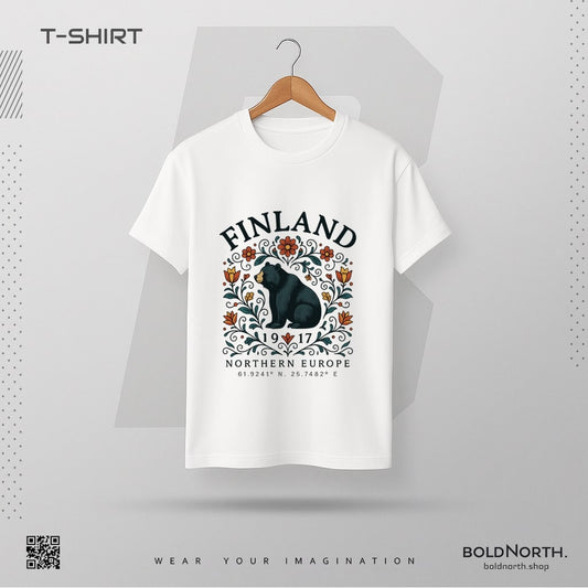 NordicBear – Finland Heritage T Shirt