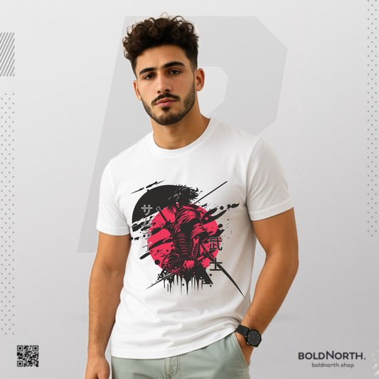 Samurai  Anime style T shirt