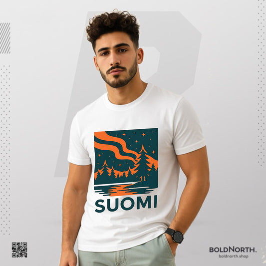 Soumi Green Design T-Shirt
