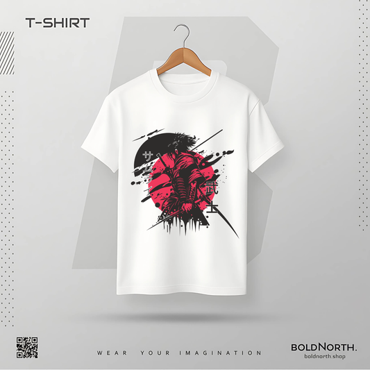 Samurai  Anime style T shirt